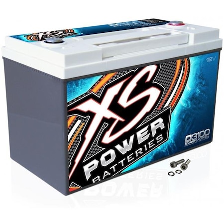 Xpal Power XS Power D3100 12V 5000 amp Sealed Power Cell Car Battery with Hardware D3100